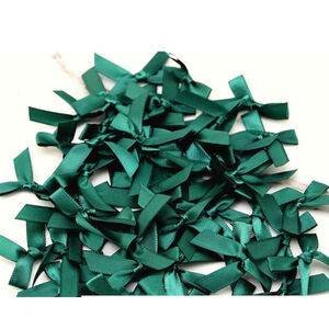 Handmade Ribbon 50 Pcs 4 * 4cm Colourful Ribbon Bows, Small Size Polyester Satin